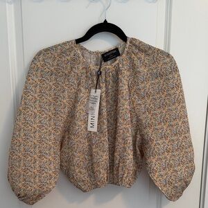 MINKPINK Multicolor Textured Blouse